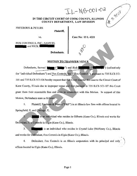 Court Change .